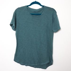 Madewell | Teal Cotton Whisper Tee